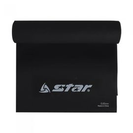 Star Sports TPE Resistance Band EU564-03 Black (Level 7) 2000x150x0.35mm - Professional High-Intensity Training Band for Strength and Muscle Building